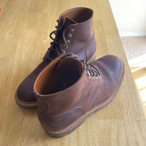 Grant Stone Diesel Boot Burgundy Kudu